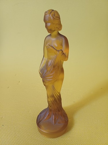 Antique 1930 art deco amber - art,