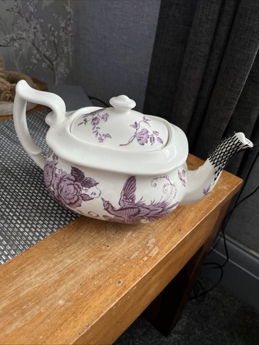 Spode kingsley pattern - pattern, teapot