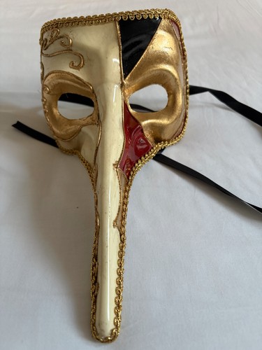 Venetian mask scaramouche long - venetian,