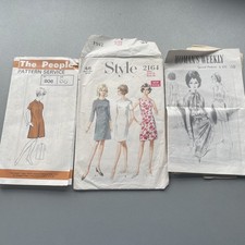 Vintage Dress Patterns Pack of