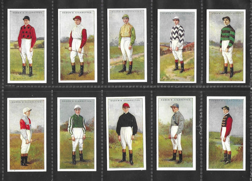 Ogdens jockeys 1930 - jockeys,,