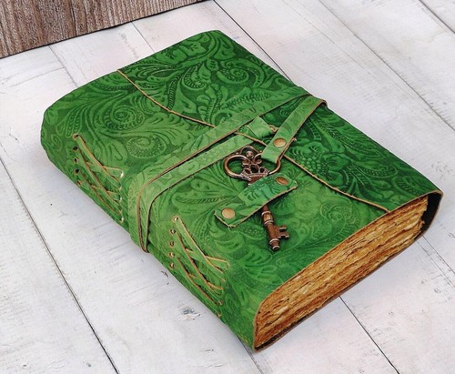 Vintage leather journal