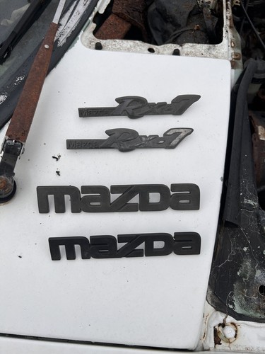 Mazda rx7 badge set - mazda,