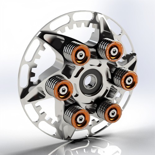 Ducati clutch kit silver disc
