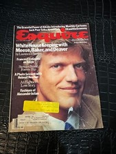 JULY 1983 ESQUIRE mens fashion