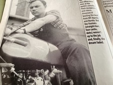 RUSSIAN SOVIET UNION MOTORCYCLE MAGAZINE ARTICLE