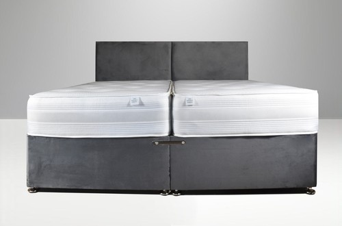 Zip link divan - divan, plush
