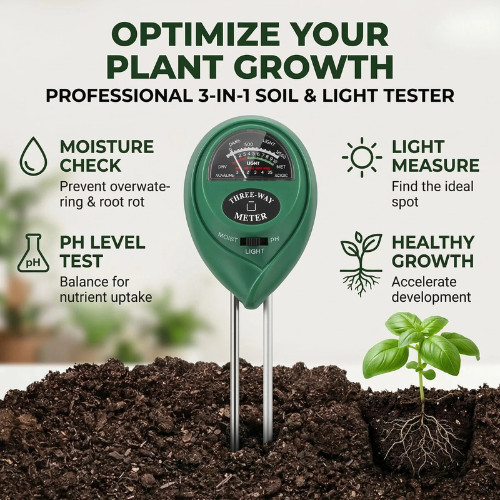 In1 soil tester water - ph,