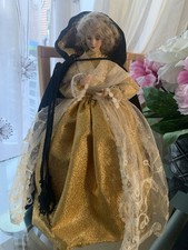 Antique vintage Wax Doll with