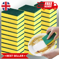 30 Pack Kitchen Cleaning Sponges Scourers Washing Up Non-Scratch for Dish Pad