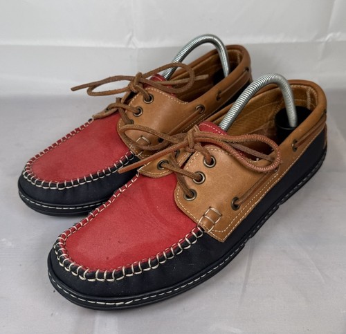 Vintage bally blue - &, red