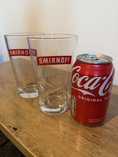 Smirnoff Vodka Glasses Set of