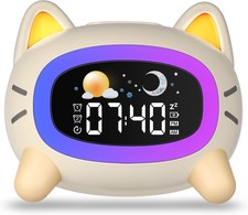 Uplayteck Alarm Clock for Kids - OK to Wake Clocks with 4 Cat 