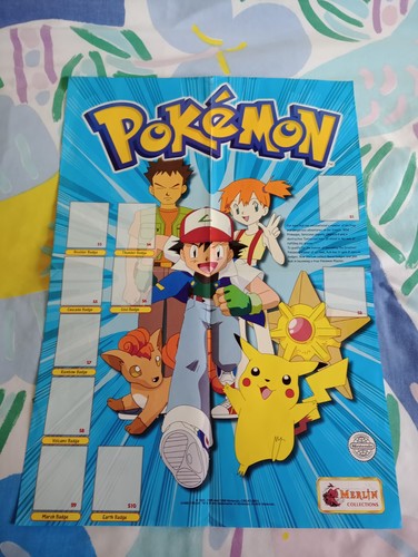 Pokemon sticker album poster - sticker,