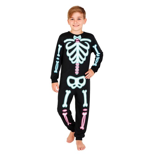 Kids boys skeleton costume - kids,
