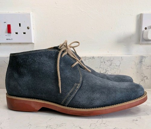 Anatomic men s blue suede - co,