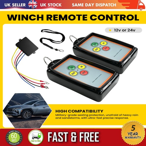 Pair wireless winch - wireless, remote