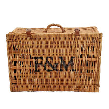 Empty Fortnum And Mason Wicker