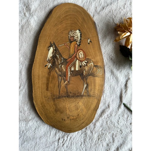 Indian folk art - painted, horse