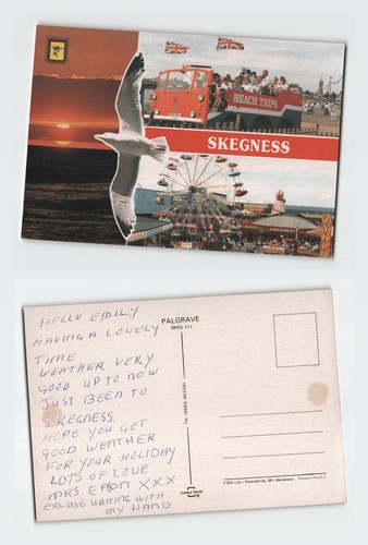 Vintage postcard skegness - postcard,