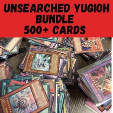 500 Unsearched Yugioh Card