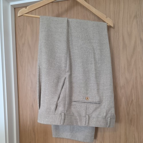 Smart beige trousers - m&s,