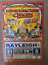 Uncle Sam's American Circus poster - Rayleigh