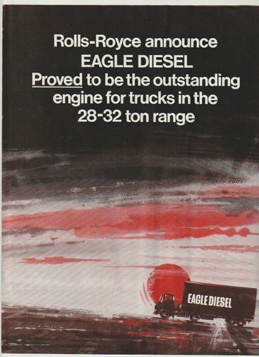 1960s rolls royce eagle - 1960s, diesel