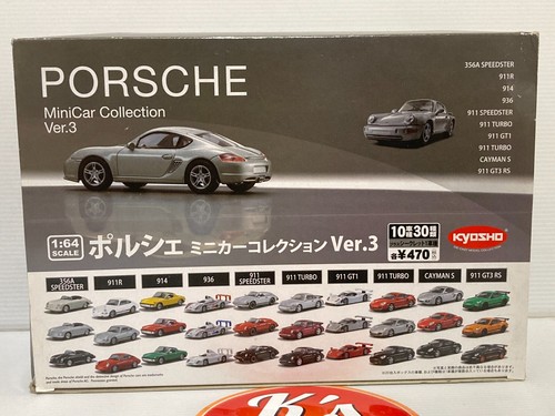 Kyosho porsche minicar - porsche,