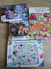 4 x jigsaw puzzle bundle