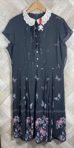 Hell bunny black butterfly - bunny,