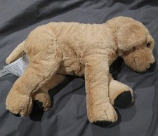 Gosig Golden Labrador Pup 14” Ikea Floppy Soft Stuffed Toy Plush Preowned 