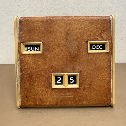 Perpetual desk calendar - desk, 1950s