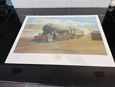 Dame Vera Lynn - pencil signed Maurice Gardner train print WW2