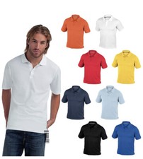 Hanes Polo Shirt Top  Size XXL Organic Cotton Short Sleeve Red NEW EB96