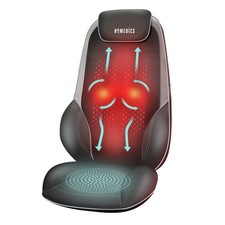HoMedics Shiatsu Max 2.0 Back & Shoulder Massager + Heat Massage Chair 14 Modes