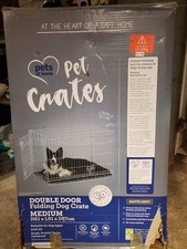 Double Door Folding Medium Dog