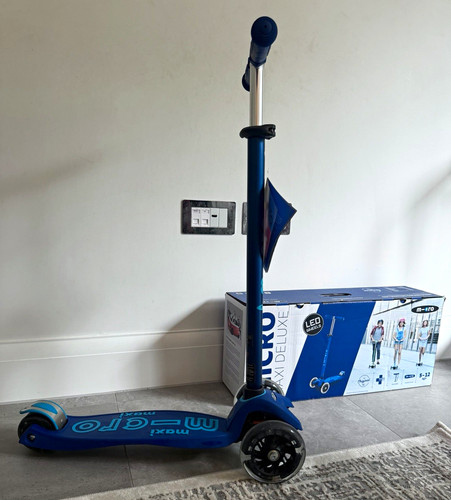 Micro maxi deluxe blue wheel - micro, 3-wheel