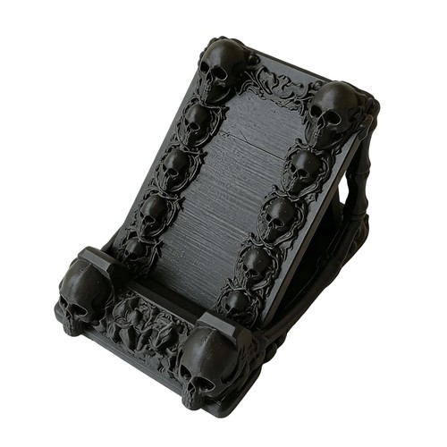 Halloween skull desk phone - desk,
