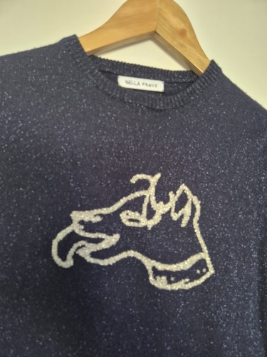 Bella freud womens navy - freud,