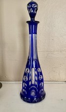 Antique Bohemian Cobalt Blue