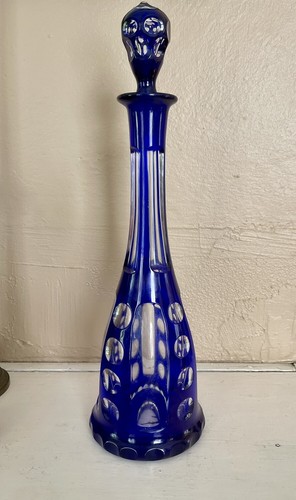 Antique bohemian cobalt blue - cobalt,