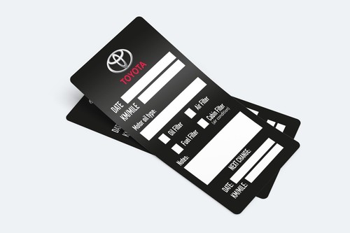 Toyota oil change service - x,