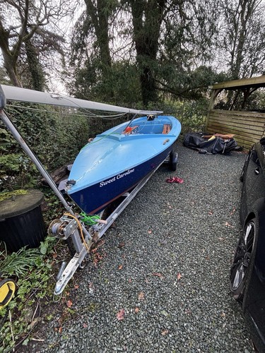 Wayfarer sailing dinghy with - sailing,