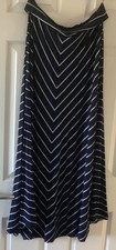 Monsoon navy/white pull on