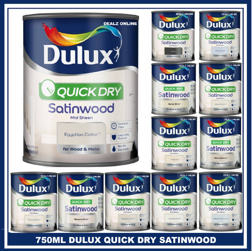 Dulux quick drying satinwood - dulux,