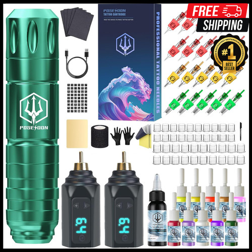 Poseidon wireless tattoo - poseidon,