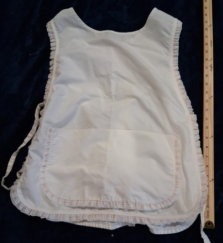 Vintage white pinafore apron - vintage,