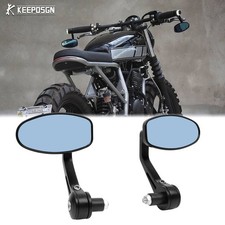 Pair 7/8" 22mm Bar End Mirrors