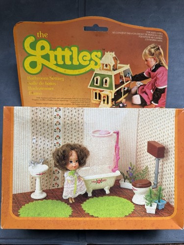 Mattel the littles bathroom - littles,